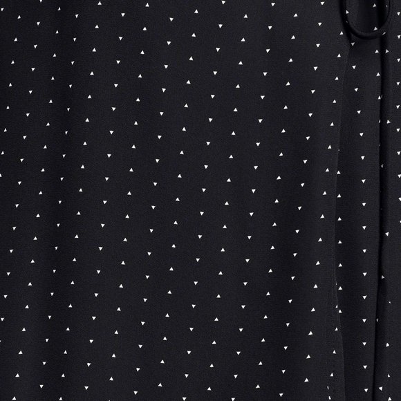 Lulu's Farah Black Print Midi Wrap Dress - Picture 5 of 15